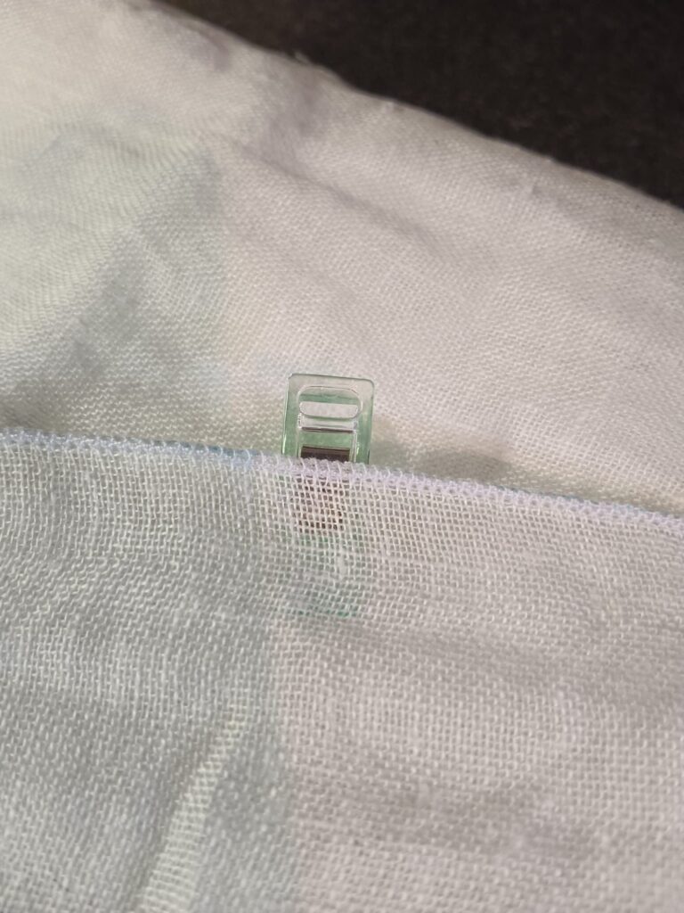 close up des Rollsaums